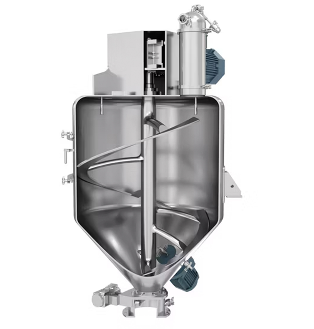 Dikey Tip Karıştırıcılar (Helisel Karıştırıcı)