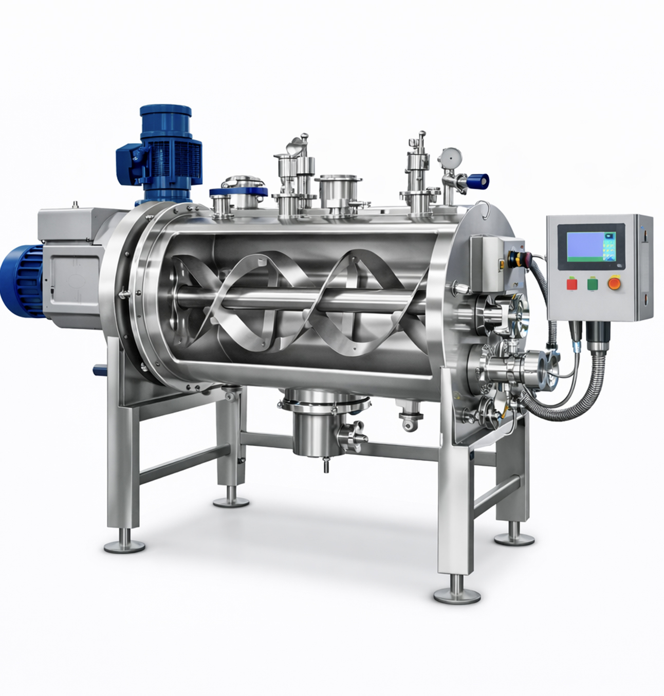 Yatay Ribbon Karıştırıcı