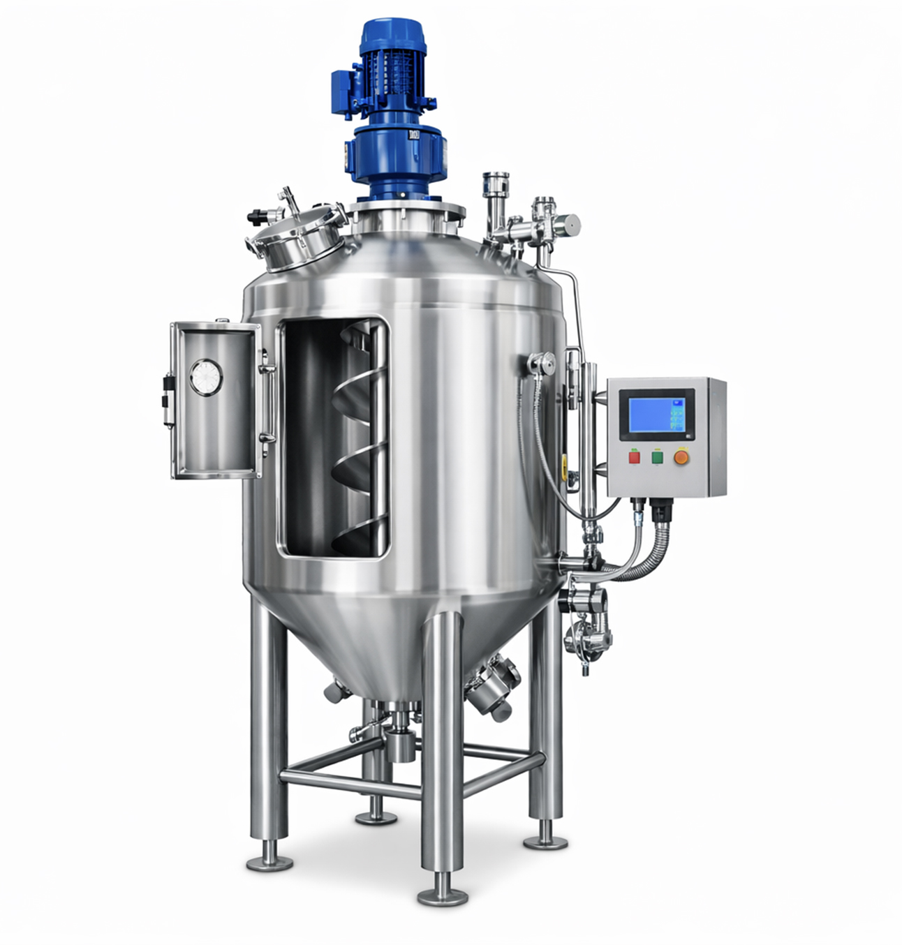 Dikey Tip Karıştırıcılar (Helisel Karıştırıcı)